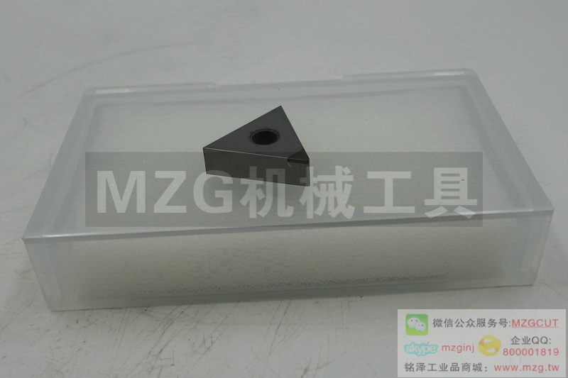 MZG品牌金刚石刀片TNGA160404 CBN铸铁加工用车刀片,高硬度材料用车刀片 图片价格